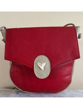 Triton Genuine Shark Skin Crossbody Bag